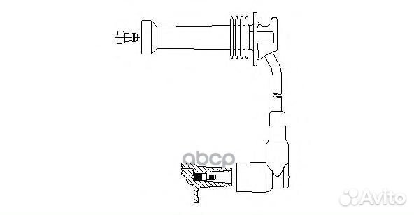 Провод высоковольтный Ford/Mazda2/Volvo s40 95