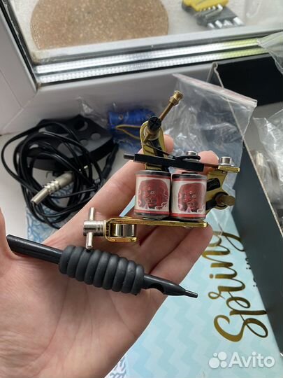 Тату-набор для обучения с индукционной машинкой