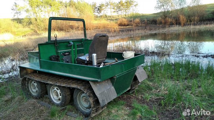 Снегоболотоход Филин, плавающий