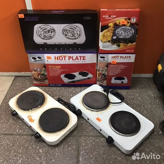 Плитки электрические в ассортименте