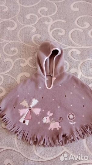 Пончо для девочек