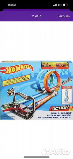 Hot wheels трек