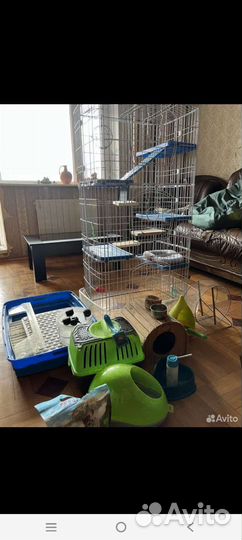 Клетка для грызунов большая