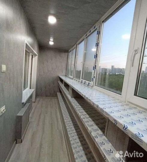 Остекление балконов