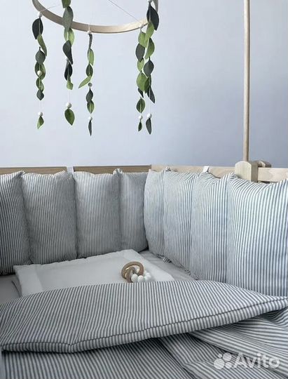 Комплет бортиков с одеялом