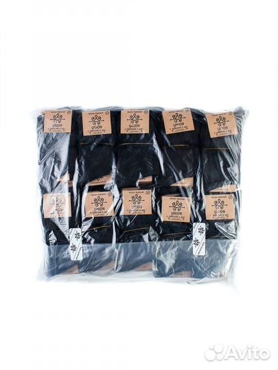 Оптом Носки шерстяные с узором (снежинки, олени) р