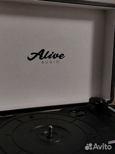 Виниловый проигрыватель alive audio glam