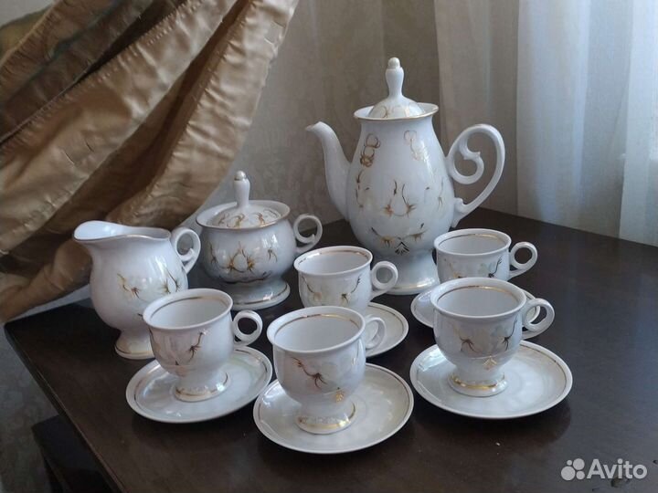 Кофейный сервиз фарфор СССР