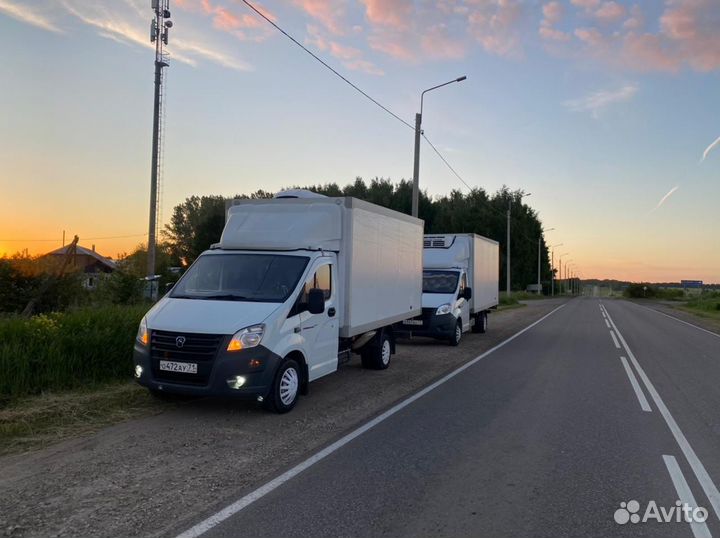 Грузоперевозки газель Рефрежиратор