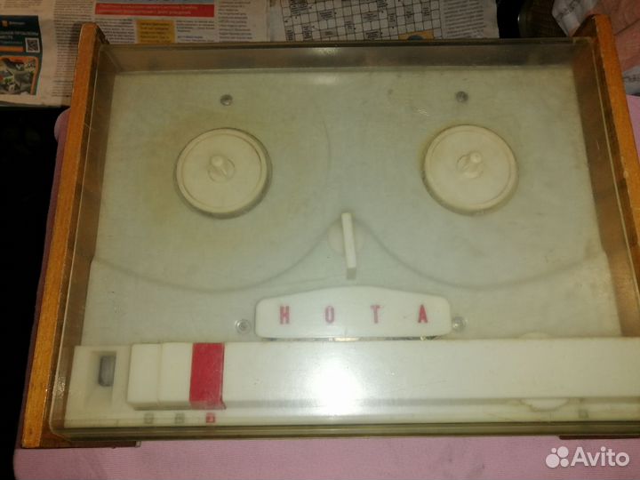 Катушечный магнитофон-приставка Нота мп-64