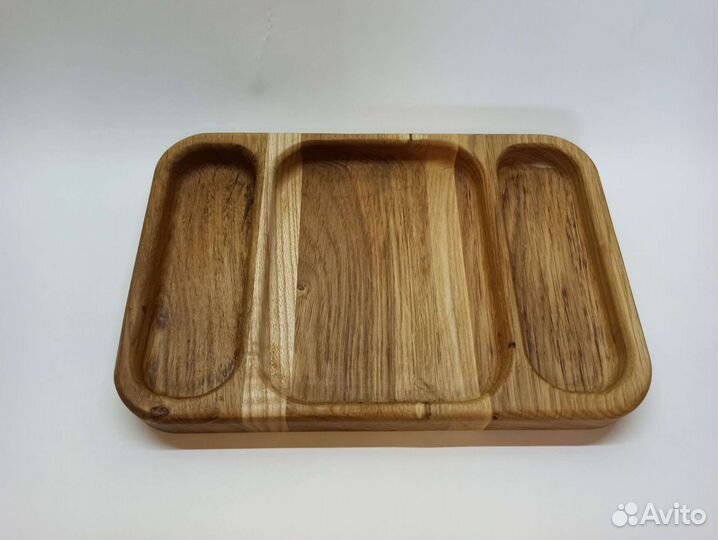 Менажница (деревянная, дуб, ясень, бук)