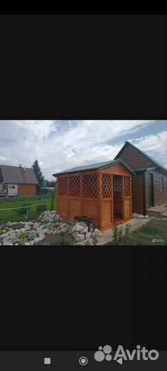 Беседка веранда терасса баня под ключ