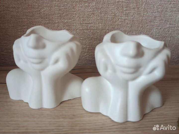 Органайзер, кашпо из гипса