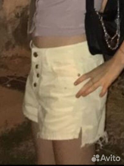 Джинсовые шорты zara 32