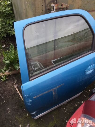 Опель корса 2004 дверь задняя левая