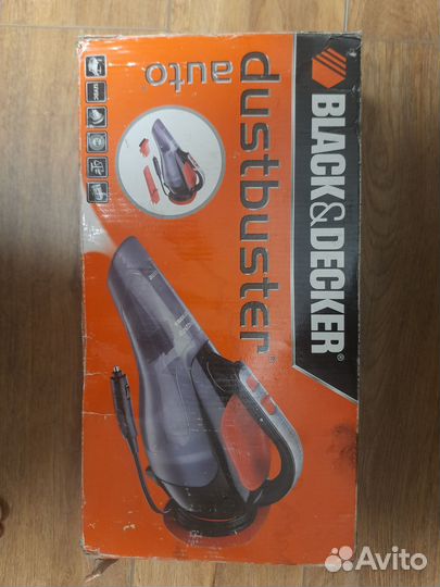 Пылесос автомобильный black&decker dustbuster