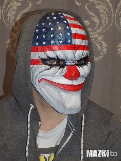 Маски из игры payday 2 (ударопрочные)