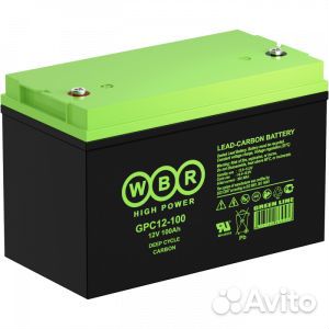 Новый аккумулятор GPC12-100 WBR