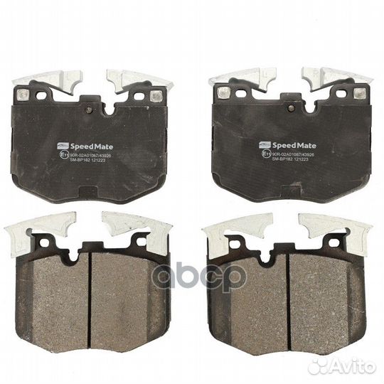 Колодки BMW 2,3,4,5 Series SM-BP182 SpeedMate