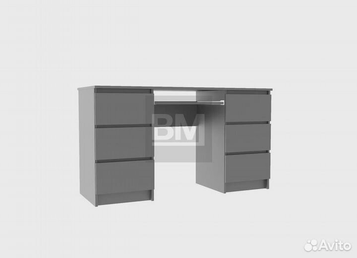 Стол письменный новый (графит)