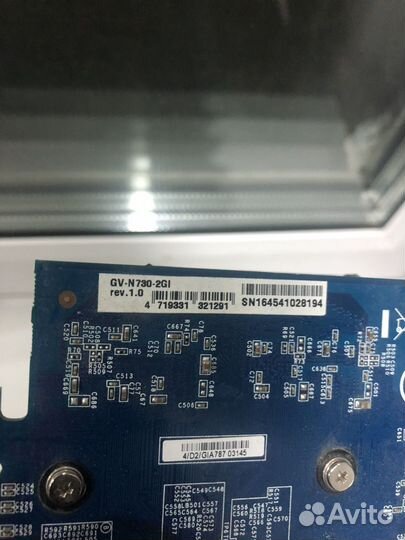 Видеокарта gigabyte GeForce GT 730 2gb