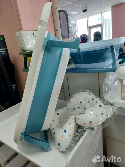 Детская ванночка складная Luxmom