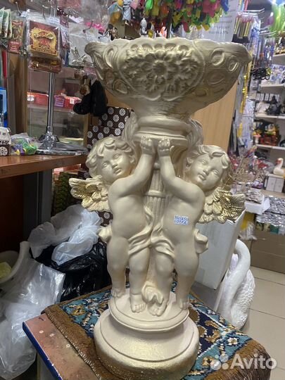 Конфетница два ангела