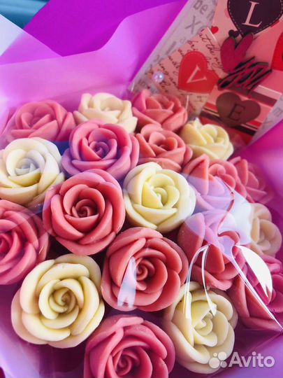 Букет из шоколадных роз