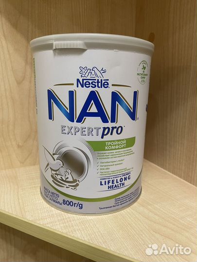 Смесь нан тройной comfort