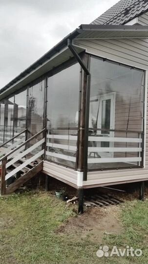 Мягкие окна для террас и беседок