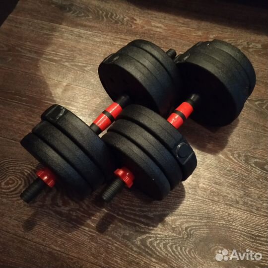 Гантели разборные + штанга