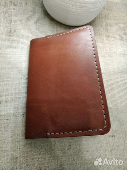 Обложка на паспорт из натуральной кожи