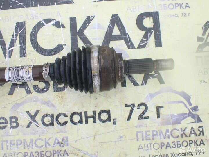 Полуось передняя левая для Renault Logan II 2014)