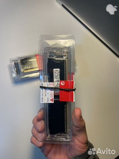 Оперативная память ddr4 8gb hyperX fury 3200Mhz