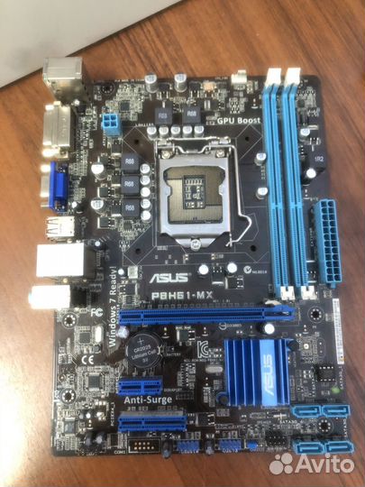 Материнская плата asus P8H61-MX 1155
