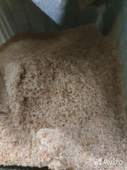 Опилки в мешках