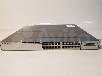 Коммутатор Cisco WS-C3750X-24T-S б.у