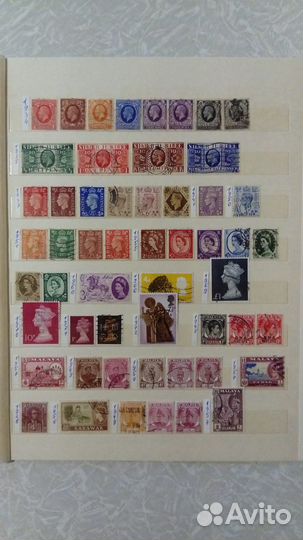 Великобритания, колонии, марки по 2 руб