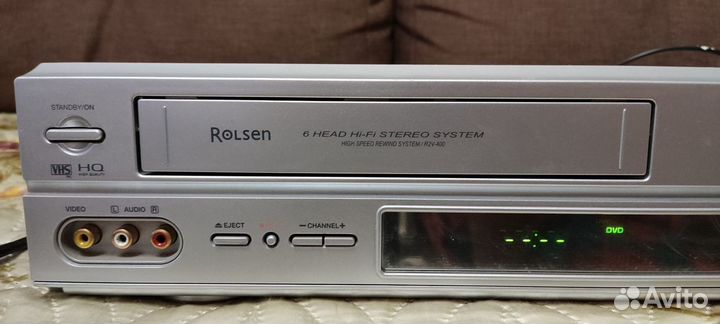 Rolsen R2V-400 DVD+Видеомагнитофон 2в1