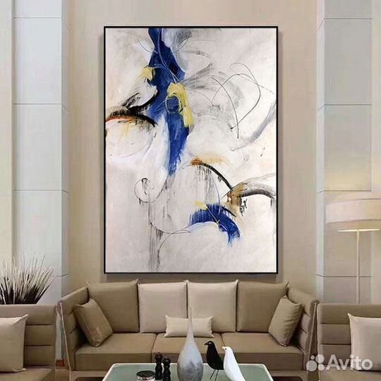 Картина маслом в подарок абстракция