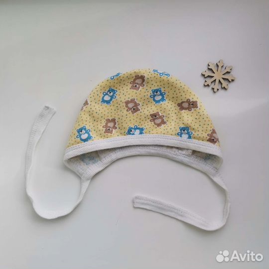 Чепчик для новорожденного
