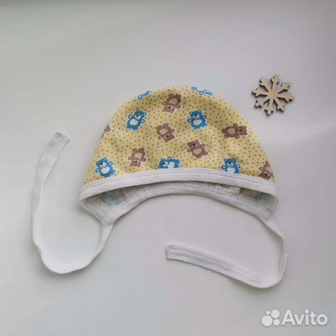 Чепчик для новорожденного