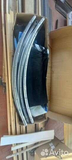 Батут с сеткой 305 бу
