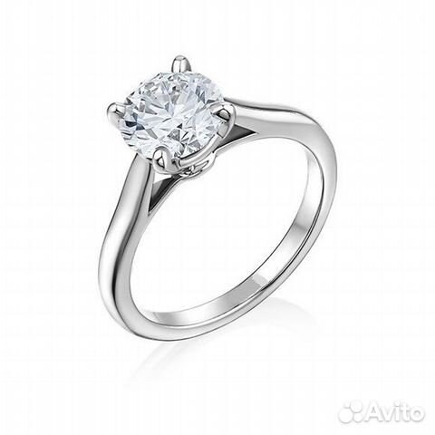 Кольцо No name Кольцо с бриллиантом 1,01 ct E/VVS1