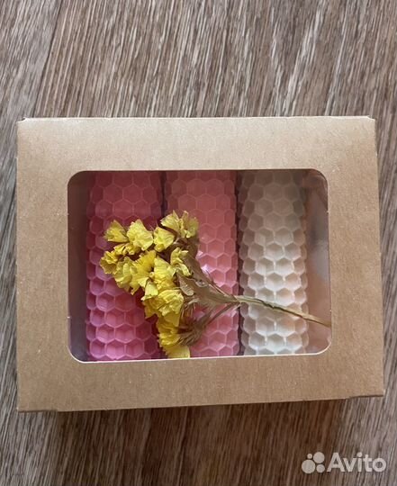 Свечи из вощины