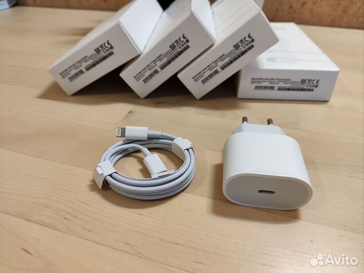Комплект зарядки Apple 20W(premium качество)