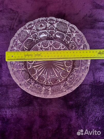 Ваза хрустальная СССР