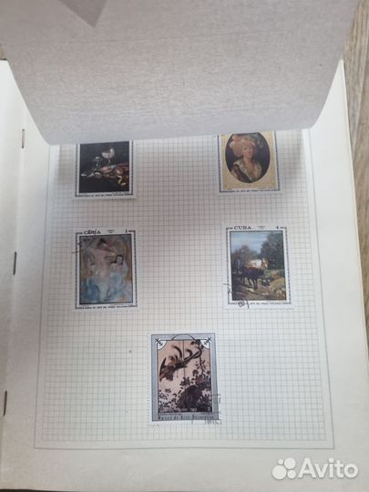 Марки почтовые, разные, коллекционные