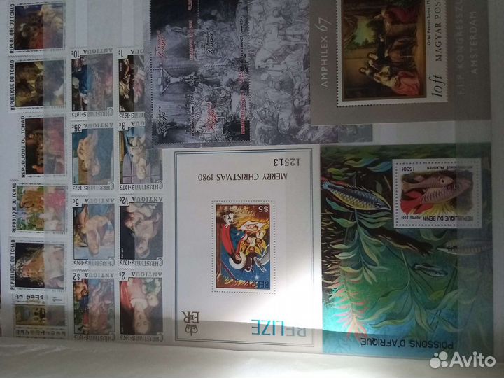 Марки чистые