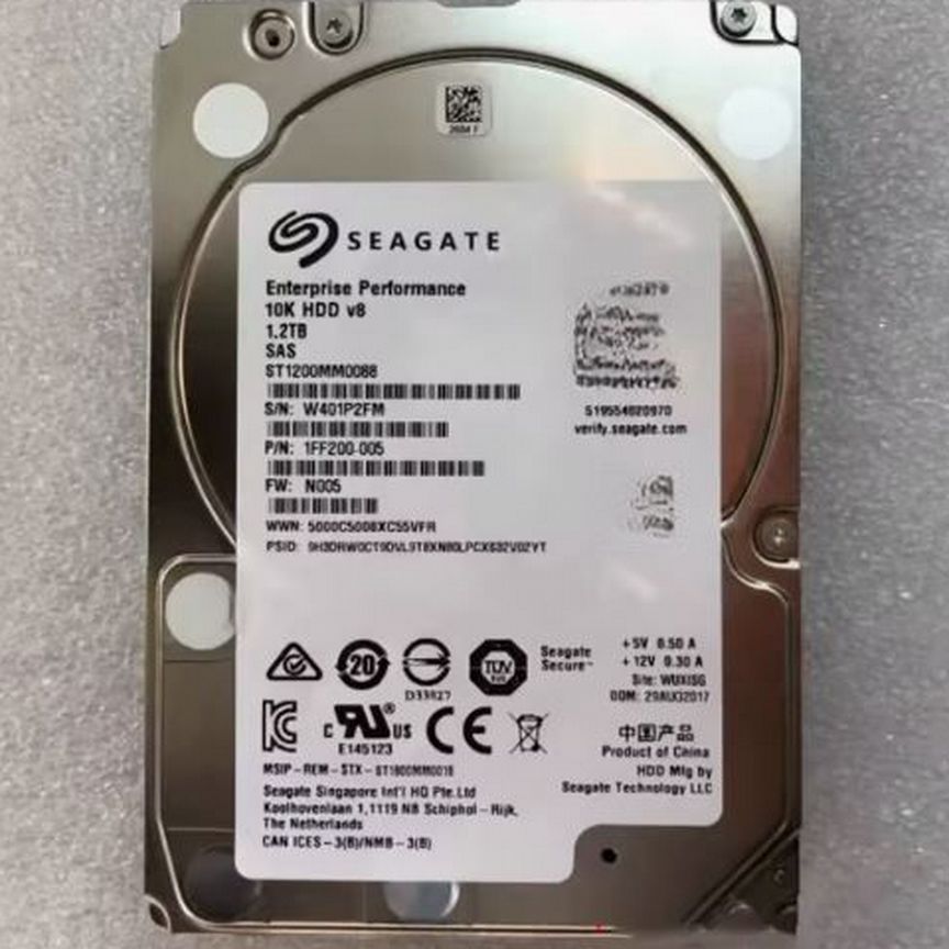 [ST1200MM0088] 1.2tb Sas Hdd Seagate (Ucs-Hd12tb10k1 St1200mm0088